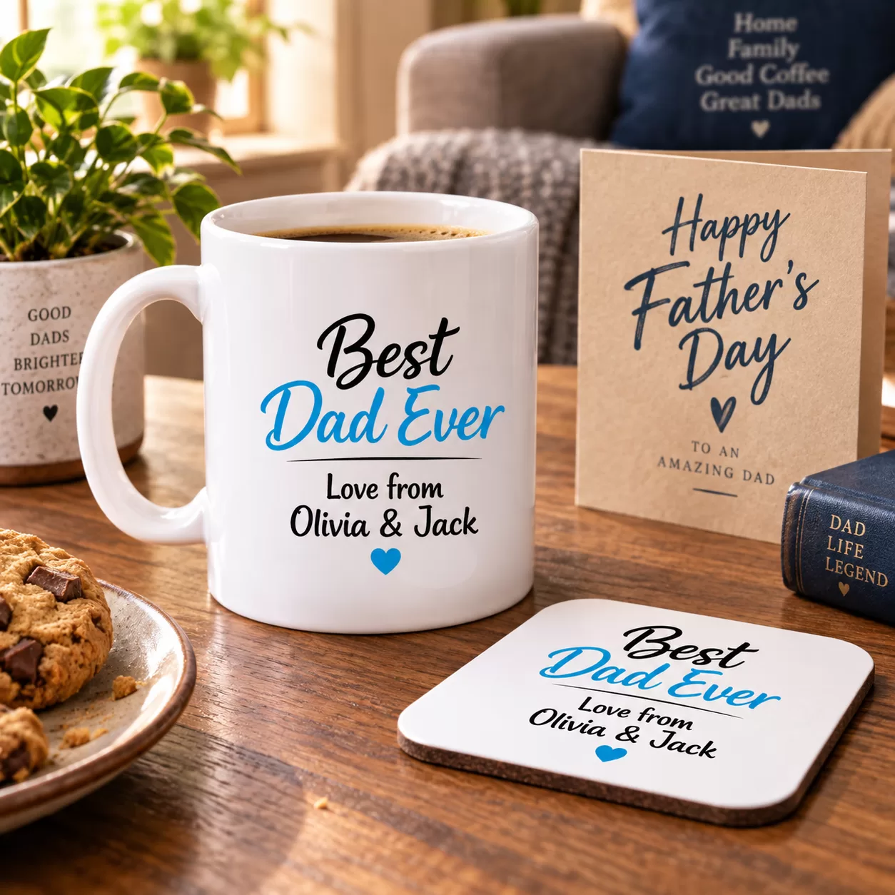 Best Dad Ever Personalised Mug - A Gift Straight From the Heart