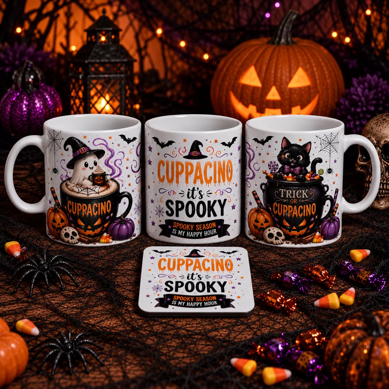Cuppacino It’s Spooky Halloween Mug