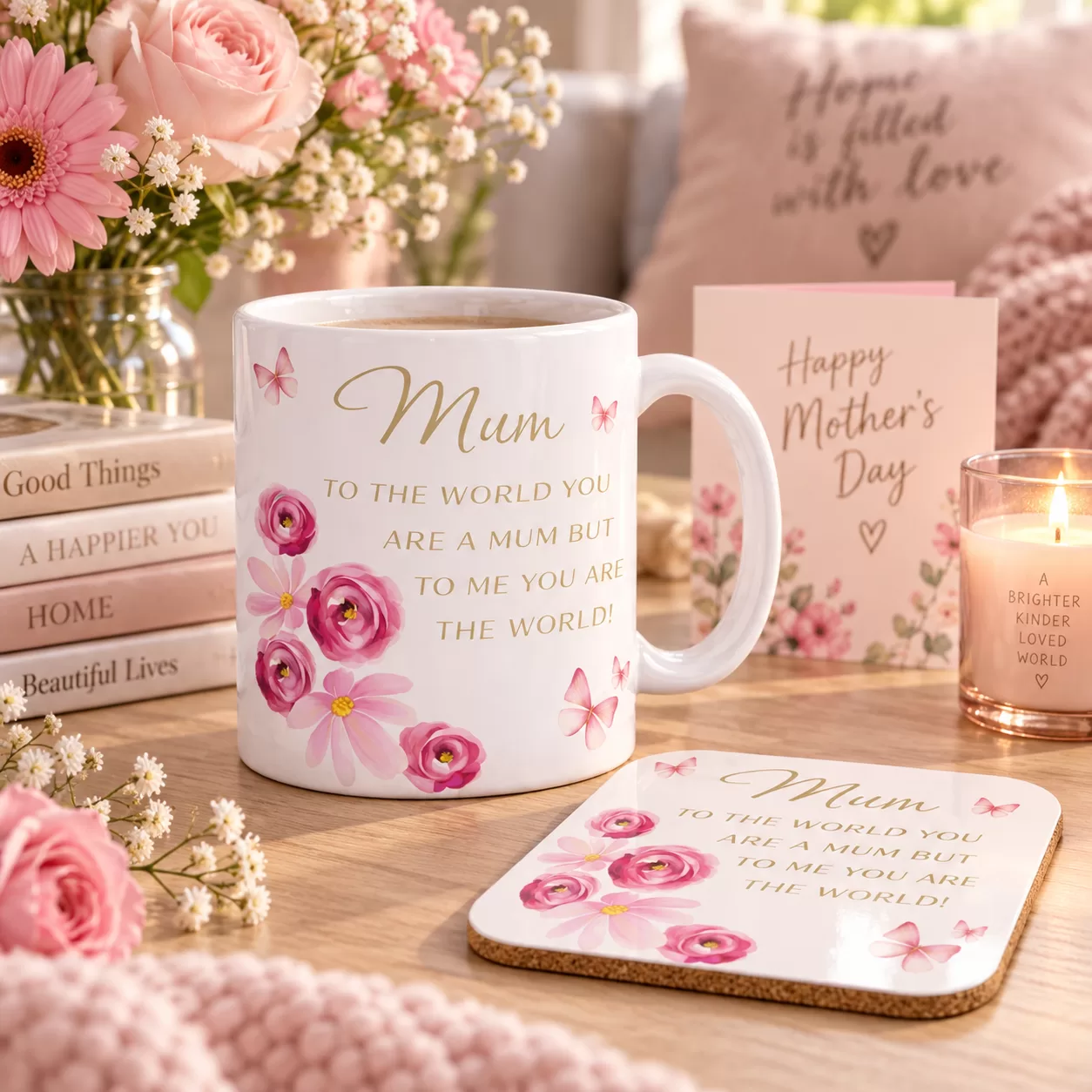 Mum – To the World You Are a Mum, To Me You Are the World Mug