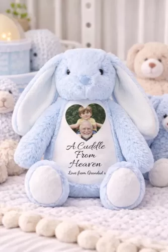 Personalised Mumbles Memory Bunny
